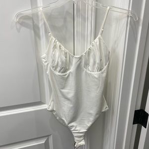 NWT Princess Polly White Bodysuit